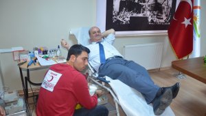 Gıda,Tarım ve Hayvancılık Müdürlüğü çalışanlarından kan bağışı