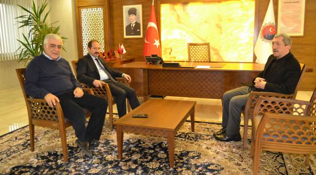 Kardemir Yönetim Kurulundan Başkan Vergili'ye Ziyaret