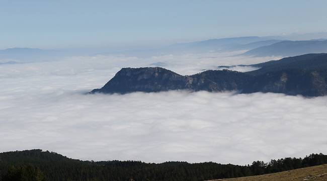 Kayak merkezinin manzarası büyüledi