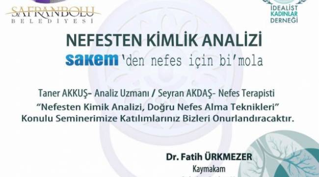 SAKEM’den Nefesten Kimlik Analizi