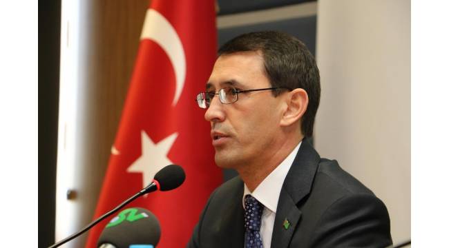 Türkmenistan Ankara Büyükelçisi İşankuli Amanlıyev KBÜ'de