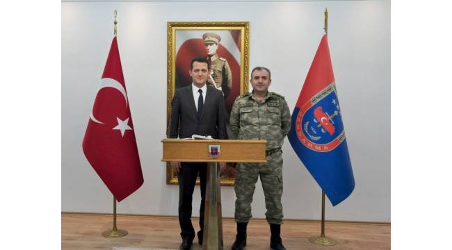 Ürkmezer'den Albay Çakmak'a hayırlı olsun ziyareti