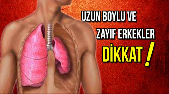 Uzun Boylu ve Zayıf Erkekler Dikkat!