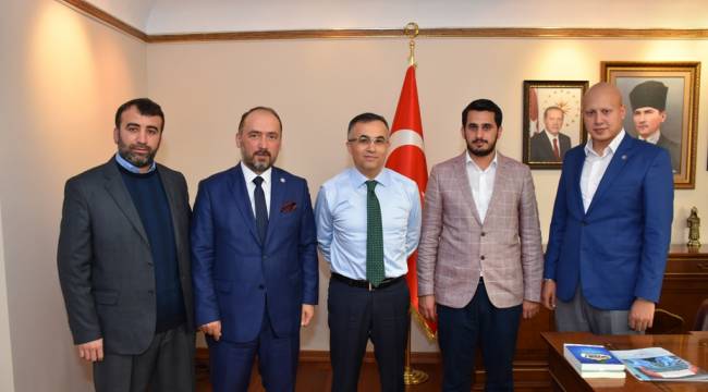 AGD Heyetinden Vali Çeber'e ziyaret