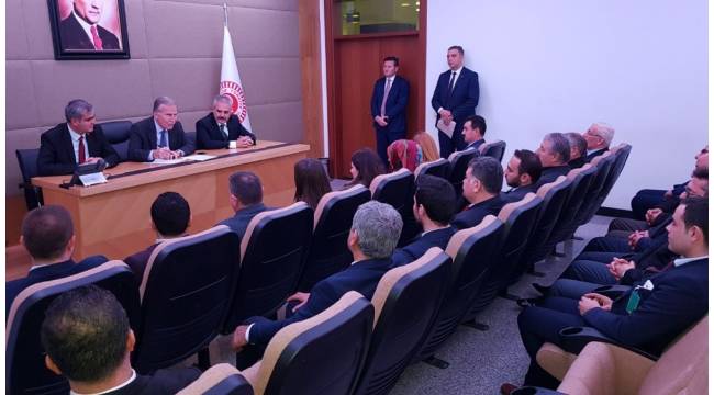 AK Parti Merkez ilçe teşkilatı Grup toplantısına katıldı