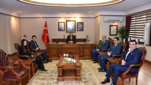 AK Parti Merkez İlçe teşkilatından Vali Çeber'e ziyaret