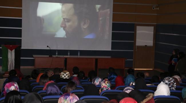 Filistinli ünlü yönetmen KBÜ'de