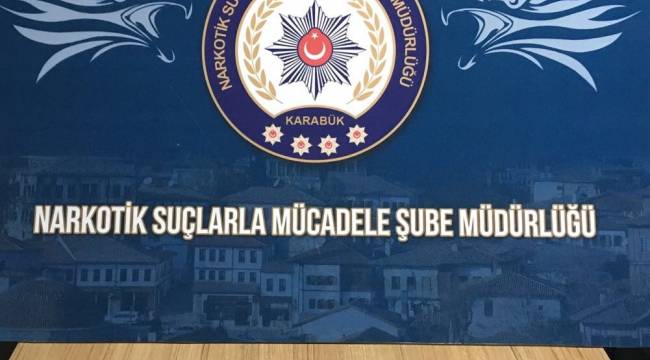 Karabük'te uyuşturucu operasyonu