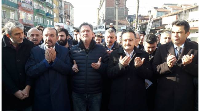Karabük'te Kudüs tepkisi