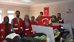 Kızılay'dan ihtiyaç sahibi ailelere yardım