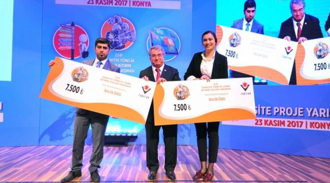 Lazer ışını üretilen projeye TÜBİTAK'tan ödül