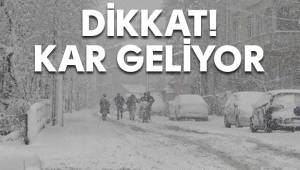Valilik uyardı kar yağışı geliyor