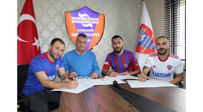 Karabükspor, 3 oyuncuyla resmi sözleşme imzaladı