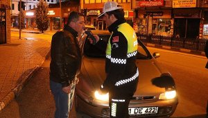 Polisten yeni yılda alkol denetimi
