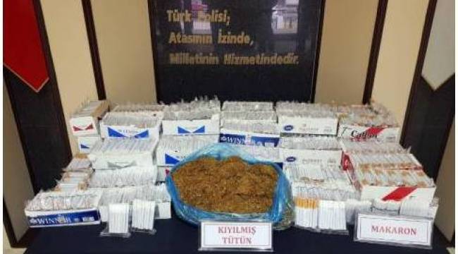 Karabük'te kaçak sigara operasyonu