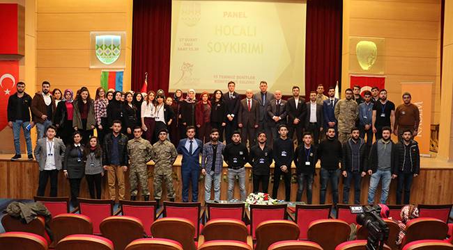 KBÜ'de 'Hocalı Soykırımı' paneli