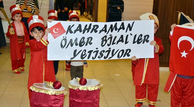 Şehit Astsubay Ömer Bilal doğum gününde unutulmadı