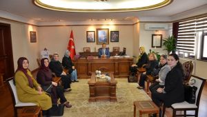 AK Parti Kadın Kollarından Vali Çeber'e ziyaret
