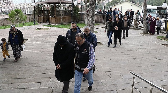 FETÖ operasyonunda 7 kişi adliye sevk edildi