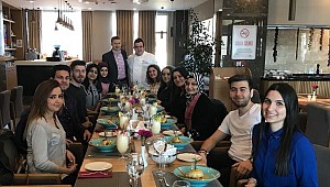 Gastronomi öğrencilerine uygulamalı eğitim
