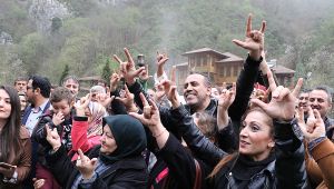 Haluk Levent'ten Yenice halkına 'HES'e Hayır' desteği