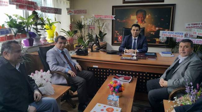 Hasan GÜMÜŞ'e ziyaretçi akını.