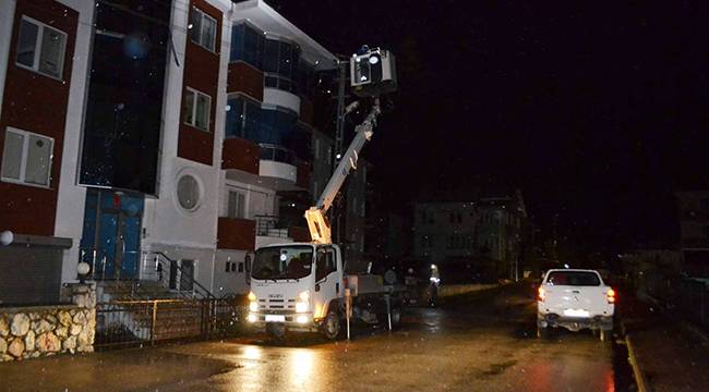 Karabük ve Safranbolu'da fırtına