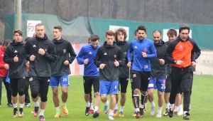 Karabükspor'da Demir Grup Sivasspor hazırlıkları