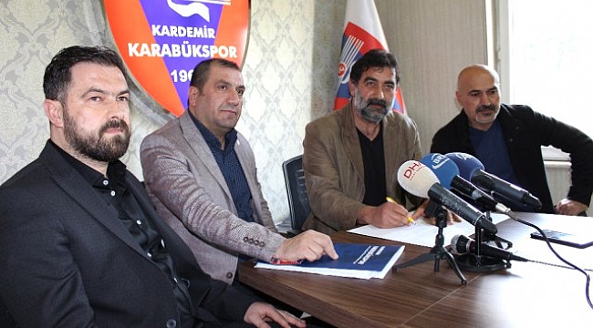Karabükspor'da Ünal Karaman dönemi resmen başladı
