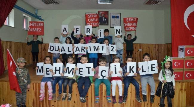 Miniklerden Mehmetçiğe Safranbolu lokumu