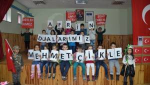 Miniklerden Mehmetçiğe Safranbolu lokumu