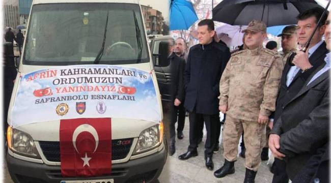 Safranbolu esnaflarından Mehmetçiğe 1.6 ton helva ve lokum