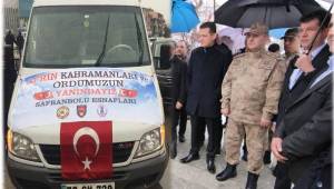 Safranbolu esnaflarından Mehmetçiğe 1.6 ton helva ve lokum