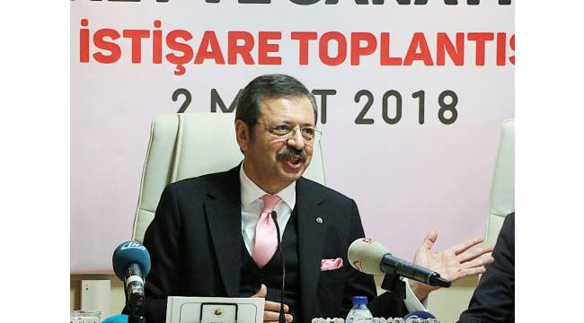 TOBB Başkanı Hisarcıklıoğlu Safranbolu TSO'da istişare toplantısına katıldı
