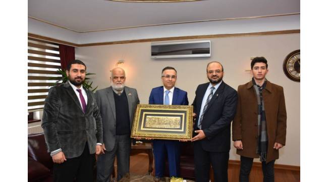 Vali Çeber, Filistin heyetini kabul etti