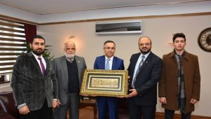 Vali Çeber, Filistin heyetini kabul etti