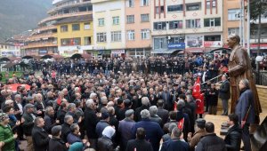 Yenice'den Mehmetçik'e destek yürüyüşü
