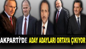 Akparti'de Aday Adayları Ortaya Çıkıyor.