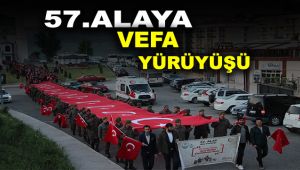 Bartın ve Karabük'te 56'nci Alay'a vefa yürüyüşü gerçekleştirildi
