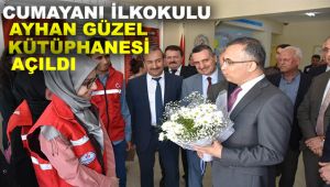 Cumayanı İlkokulu Ayhan Güzel Kütüphanesi açıldı.