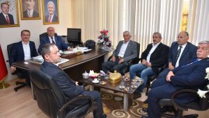 Eren ve Yıldırım'dan Sözen'e ziyaret