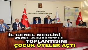 İl Genel Meclisi olağanüstü toplantısını çocuk üyeler açtı