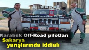 Karabük Off-Road pilotları Sakarya yarışlarında iddialı
