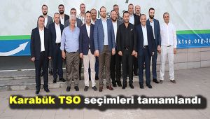 Karabük TSO seçimleri tamamlandı.