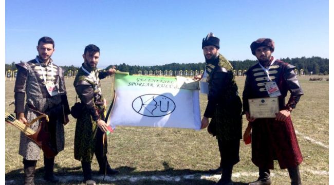 Karabük Üniversitesi okçuları 6. Fetih Kupası finalinde