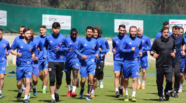 Kardemir Karabükspor, Antalyaspor hazırlıklarını tamamladı