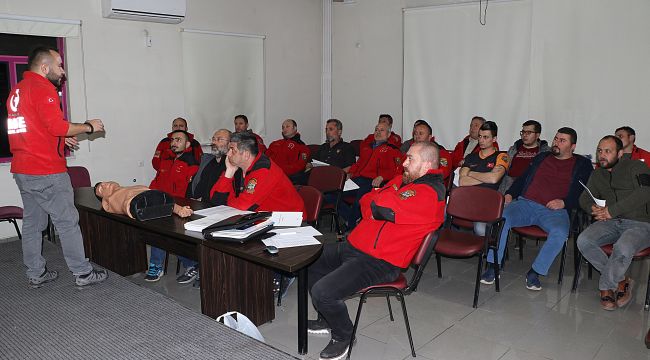 KARDOFF üyelerine sertifikalı ilk yardım eğitimi
