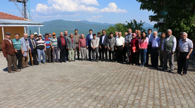 Kaymakam Demirel Nodullar Köyünde halkla buluştu