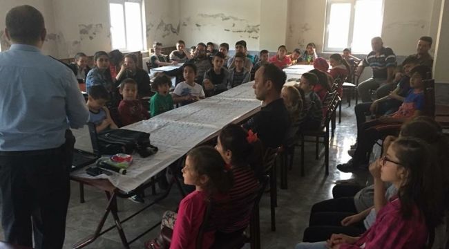 Öğrencilere sosyal medya kullanımı ve zararları anlatıldı