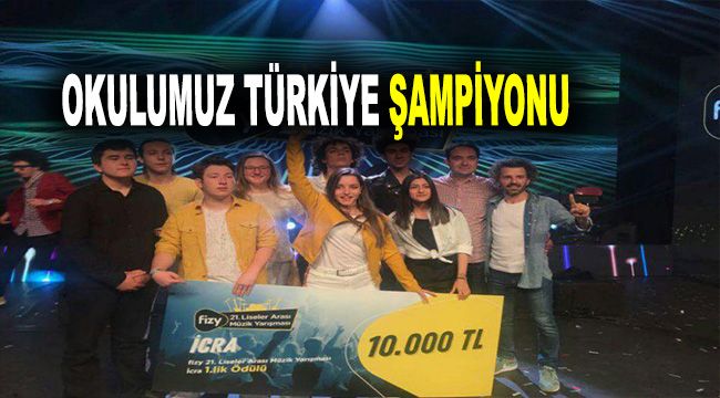 Okulumuz türkiye şampiyonu